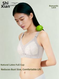 SHIXIAN | Wireless Push-up Bra for Large Breasts with Side Support and Anti-sagging Function