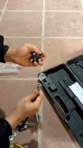 Vòi bơm mỡ kiểu mới hiện đại 2 tai cho xe ô tô