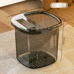 Therapeutic Foot Bath Tub Plastic Material Warmth Preservation Essential Oil Steam Treatment Health Care Home Use Foot Spa Bucket