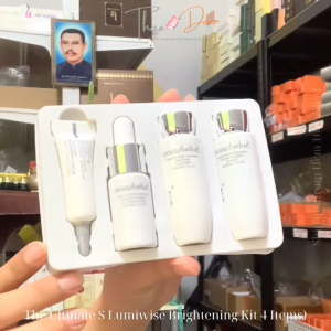 [Date-2029] Bộ Dưỡng Làm Trắng Da Sws Ultimate S Lumiwise Brightening Kit 4 Items