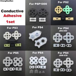 1 Bộ Nút D-Pad Silicon Dẫn Điện Thay Thế Nút Cao Su Cho PS2 PS3 PS4 PSP1000 - Bộ Phận Sửa Chữa Bộ Điều Khiển