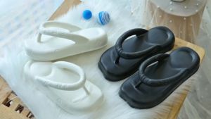 Midsummer รองเท้าแตะแบบสวม วัสดุ EVA พื้นนุ่มน้ำหนักเบาใส่สบาย สีพาสเทลน่ารัก #sy141