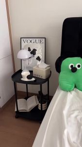 Sofa Side Table Small Household Movable Coffee Table Bedroom Balcony Mini Table Simple Bedside Table Storage Rack