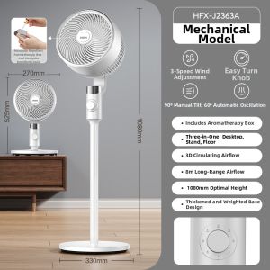 Haier | New Large Airflow Quiet Standing Ocsillator Fan