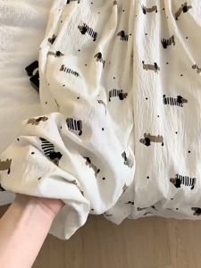 JANDJ Korean Style Plaid Sleepwear Printed Pajama Pants For Women High Waist Thin Section Pajama Pants PJ.2 8802
