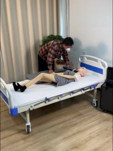 Disabled Paralysis Lying Bathtub Single  Bath Basin PVC Nursing Bed Available Paralyzed Elderly Bath Bed