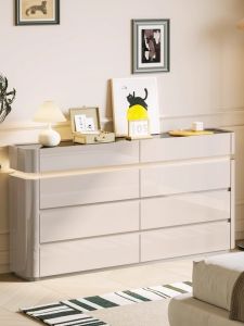 Luxury Modern Bedroom Drawer Chest 8 Drawers