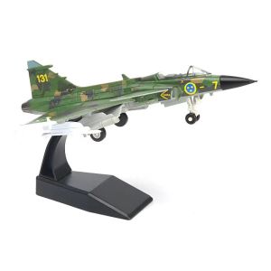 1/72 Scale Aircraft Model JAS‑39 Gripen Swedish Air Force Multi‑Role Fighter Jet Model Plastic Assemble Military DIY Assemble Pl