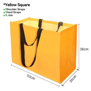 ❤️24HR发货❤️ Beg Pembawa Beg Kitar Semula Carrier Bag Recycle Bag Shopping Bag Waterproof Large Size