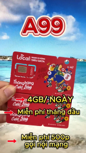 ( Miễn Phí Tháng đầu ) Sim 4G Mobifone LOCAL A79 - Gói Cước 3GB/ngày Data Tốc độ Cao  Chuyên dùng cho Khách Du Lịch  Chỉ 79k/ Tháng FREESHIP - CHƯA KÍCH HOẠT.