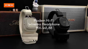 MOXOM MX-WL88 Hi-Fi STEREO Wireless Headphone BLUETOOTH V5.3 BUILD IN MIC FOR MUSIC GAME ANSWER CALL