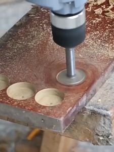 5pcs Forstner Carbon Steel Boring Drill Bits Woodworking Hole Saw Tungsten Carbide Wood Cutter Set