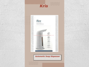 Kris Automatic 260ml Foaming Soap Dispenser White Sabun Busa Foam 260 ml Alat Tempat Mesin Sensor Soaps Otomatis Krisbow