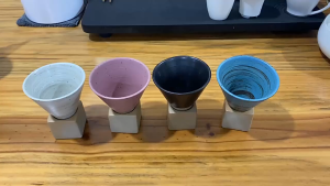 L004 Cốc Cà Phê Gốm Nghệ Thuật Kèm Đế Đá Sáng Tạo Phong Cách Nhật Bản – Ly Espresso Latte Decor Cao Cấp ( Chính hãng )