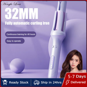 Hengfa Lina Automatic Hair Curler 32MM Auto Rotating Ceramic Hair Roller Professional Curling Iron Curling Wand Hair Waver