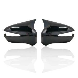 2 Chiếc Carbon Đen Gương Chiếu Hậu Bao Da Nắp Cho Xe Honda Civic Thế Hệ Thứ 8 2006-2012 Xe Phụ Kiện