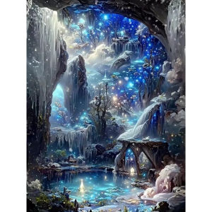 Jigsaw Puzzle for Adults 500/1000/1200/2000PCS Fantasy Scenery Artwork Mindful Game Stress Relief Decor Gift