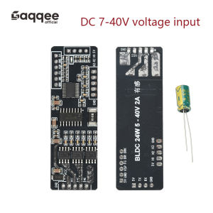 BLDC-24W DC 7-40V 4A Low-Power Hall 3-Phase DC Brushless Motor Driver Board Speed Regulator Driver 0-5V/PWM Drive / Serial Port