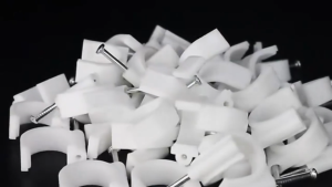 【50 PCS】 Household or Commercial Tying Cord PVC Cable Wire Clips