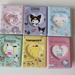 Cute cartoon card album/star chasing small card storage book/star card collection book/idol three-inch photo album