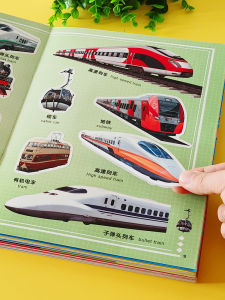 Educational Sticker Books for Kids Aged 3 to 6 Transportation Themed Early Learning Tools for Boys and Girls
