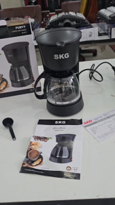 SKG เครื่องชง กาแฟสด 6แก้ว 0.6ลิตร Drip Coffee รุ่น SK-1220 สีดำ