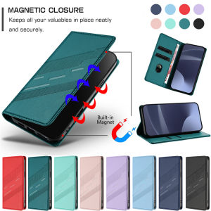 Samsung Galaxy S25 Edge Ultra Plus+ Flip Cover Style Silicone Protective Case Phone Skin Full Protection Anti-Fall Card Holder Dark Magnetic Snap