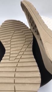 sol sepatu wanita rajut FLAT DATAR SLIP ON SNEAKERS UJUNG OVAL WARNA PUTIH COKLAT SLIP ON MATIZ 827