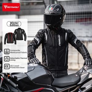 MOTOWOLF | All-Seasons Breathable Motorcycle Riding Jacket