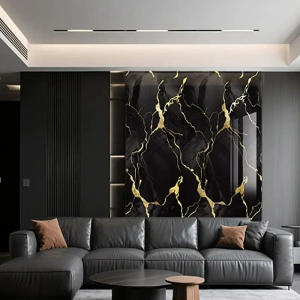 Self Adhesive Panels European style Wallpaper Waterproof and Washable Marble Wall Sticker on the Wall for Home Decoration