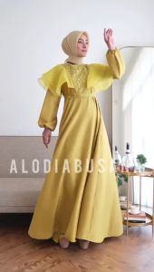 Model Pakaian Muslim Wanita Mewah: Dress Maxi & Pesta Terbaru