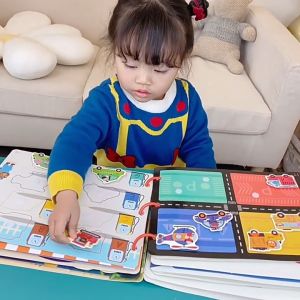 Baby Busy Book For Toddlers Enlightenment Book Early Educational Toys Activity Books For Toddlers