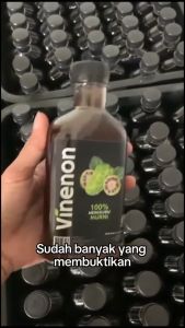 Vinenon Cuka Mengkudu Murni | Obat Herbal Pemecah Batu Ginjal | Bantu Atasi Batu Diabetes | Sudah BPOM