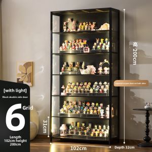 KAIPAQI | Transparent Acrylic Lighted Display Cabinet
