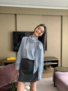 ALOHA LU | Áo Sơ Mi Đẹp Elegance Ôm Body Mùa Xuân