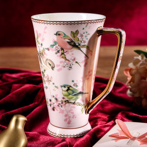 Meidao Coffee Cup High-End Exquisite Bone China Large Capacity Mug Designer Model Afternoon Tea Cup Set