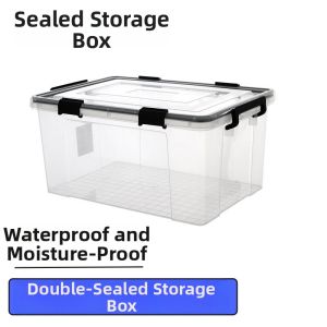 Large Transparent Sealed Storage Box