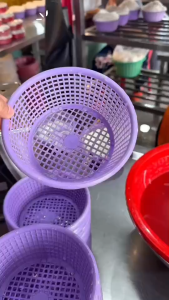 (12ใบ50ใบ) ตะกร้าขนมจีน ขนาด 5 โล เข่งขนมจีน ตะกร้า ปลูกต้นไม้ เพาะชำ