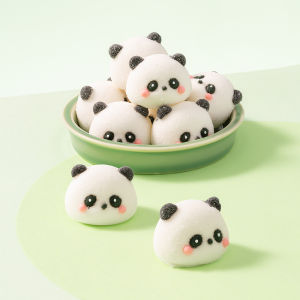 3D White Rabbit Cotton Candy Baking Shape Rabbit Cake Cute Decoration Soft Candy Childrens Candy Cartoon HOLEYWOOD Brand