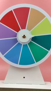 Vòng quay trúng thưởng 10 ô may mắn diệu kỳ làm event giảm giá trò chơi quà tặng giáo cụ dạy học