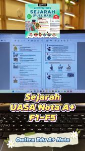 SPM Sejarah Skor A+ PDF Nota Tingkatan 1-5 + Bonus FREE Pendrive