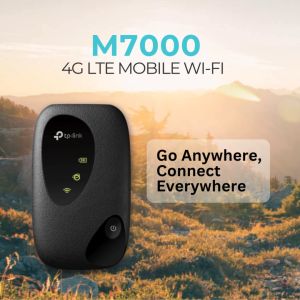 TP-Link M7000 2000 mAh Rechargeable Battery 4G LTE Mobile Wi-Fi