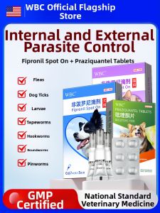 WBC | Non-Prolone Internal and External Parasite Control for Cats and Dogs One Year Supply