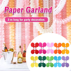 Jozoo Paper Garland: A Fun & Durable 3-Meter Hanging Decoration