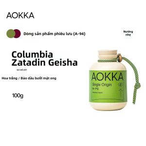 Hạt Cà Phê Colombia Gesha Rang Mới Tươi Pha Drip Tay Rửa Bằng Nước