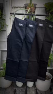 ..มี2สี กางเกงK7. ขา8นิ้ว และ ขาใหญ่9" ผ้าชิโน(chino) เวสป้อยเนื้อหนา เป้าซิป กางเกงนักเรียน กางเกงช่าง กางเกงอาชีวะ กางเกงทำงาน งานสั่งตัด ของแท้100%