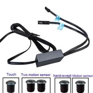 12V24V DC Wardrobe Cabinet Closet Light Sensor Switch Intelligent Human Touch Dimming Hand Sweep Door Control Sensor