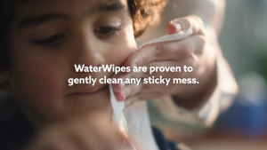 WaterWipes Sensitive+ Baby & Toddler wipes - for Sticky Messes & Quick Clean Ups