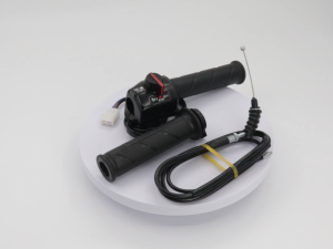 Domino Quick Throttle with Cable Compass  Handle Grip Universal