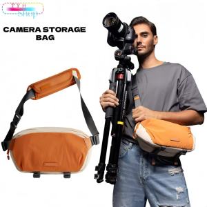 Small sized shoulder bag large capacity casual sports camera bag lightweight commuting waterproof chest bag mens bag